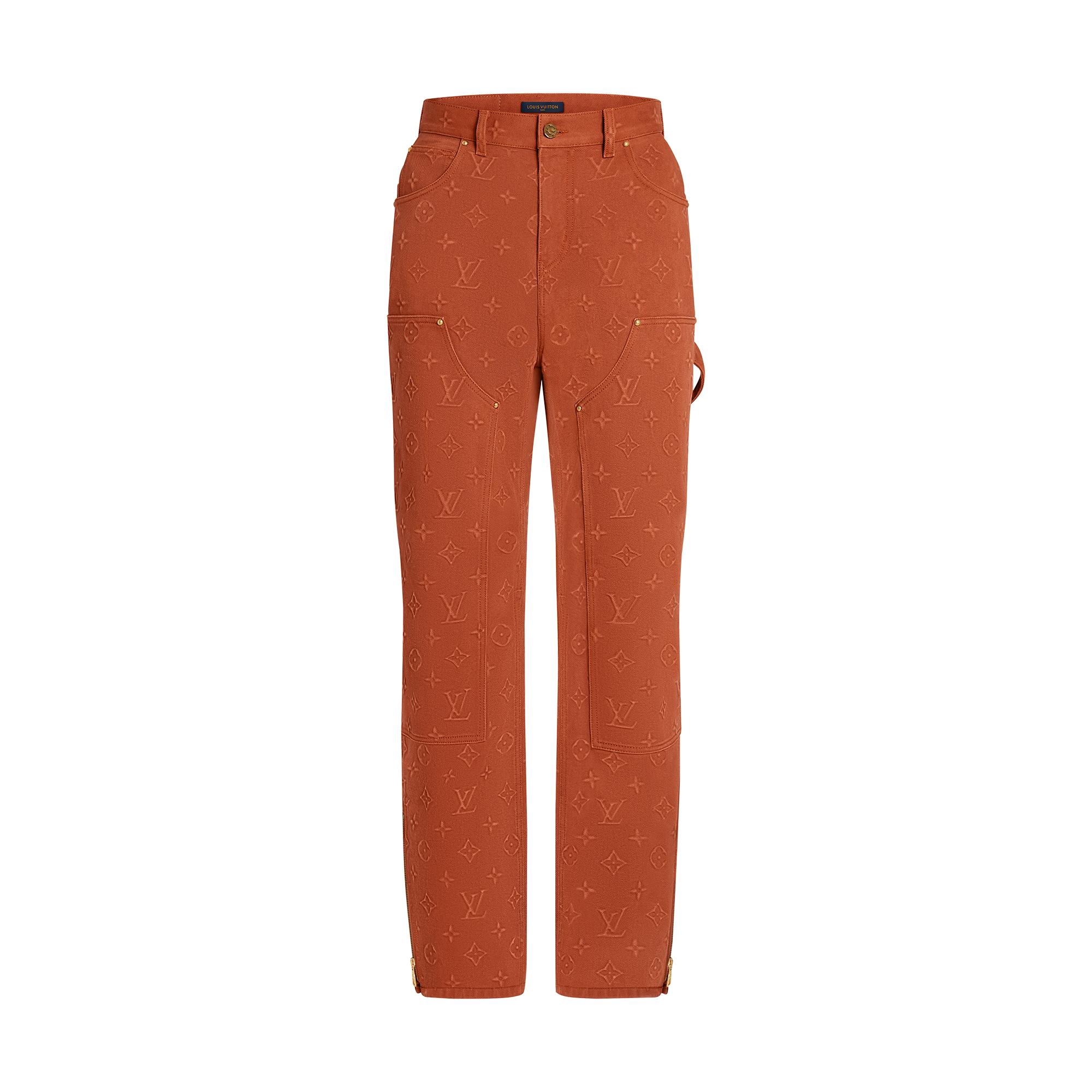 Monogram Workwear Denim Trousers 