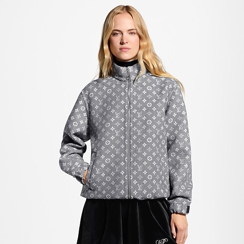 Monogram Zip-Up Jacket in Women's Ready-to-Wear Coats and Jackets collections by Louis Vuitton (Product zoom)