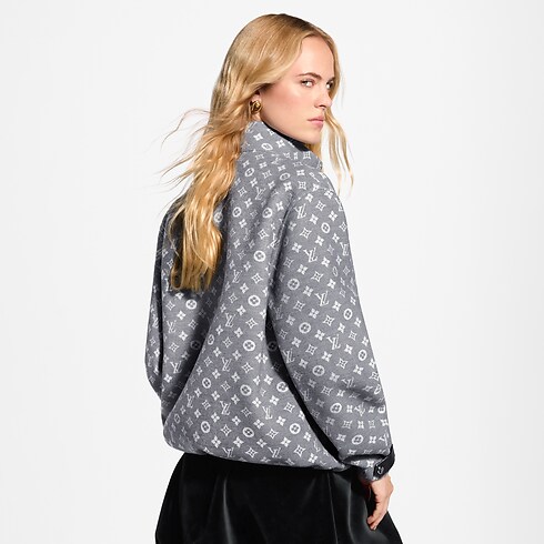 Monogram Zip-Up Jacket in Women's Ready-to-Wear Coats and Jackets collections by Louis Vuitton (Product zoom)