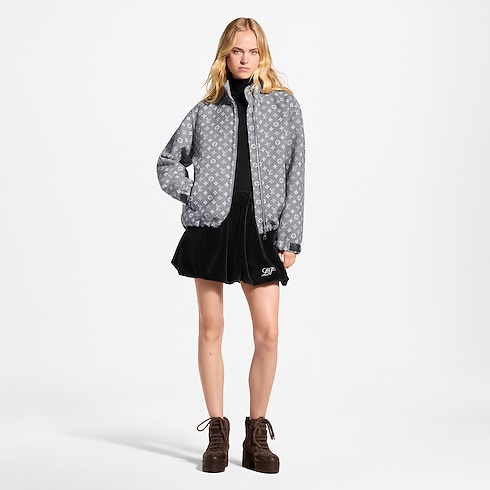 Monogram Zip-Up Jacket in Women's Ready-to-Wear Coats and Jackets collections by Louis Vuitton (Product zoom)