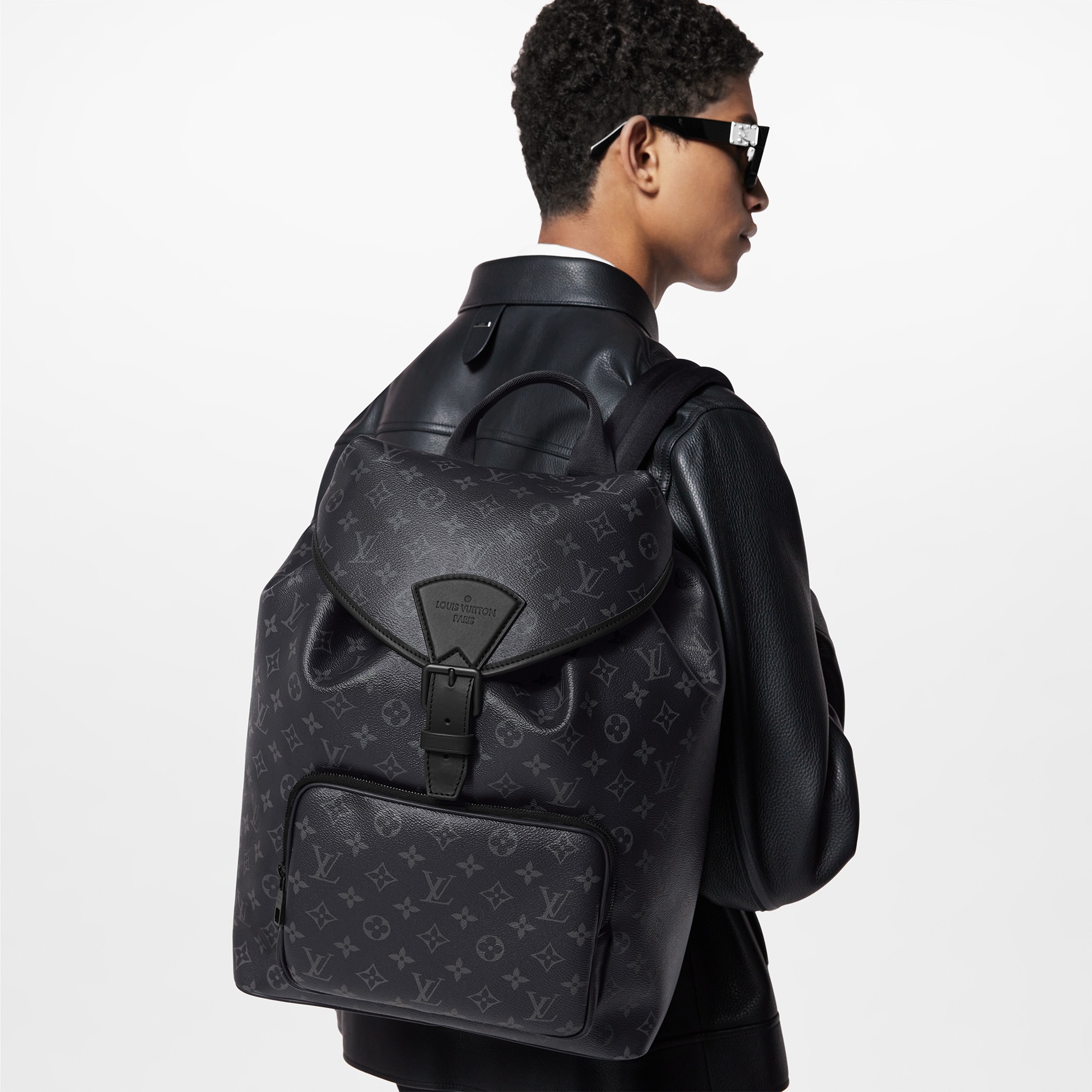 Montsouris Backpack Monogram Eclipse in Men
