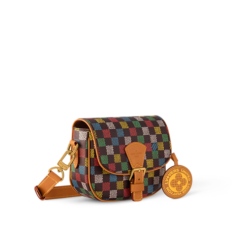 Montsouris Messenger PM Damier Ebene Canvas in Bags and Small Leather Goods's Men Bags Newness collections by Louis Vuitton (Product zoom)