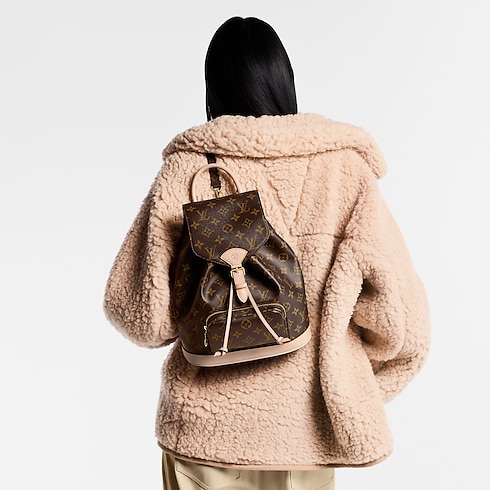 Montsouris PM Monogram Canvas in Women's Handbags Handbags collections by Louis Vuitton (Product zoom)