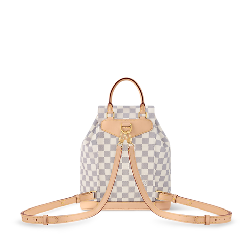 Montsouris PM Damier Azur Canvas in Bags and Small Leather Goods's Women Bags New In collections by Louis Vuitton (Product zoom)