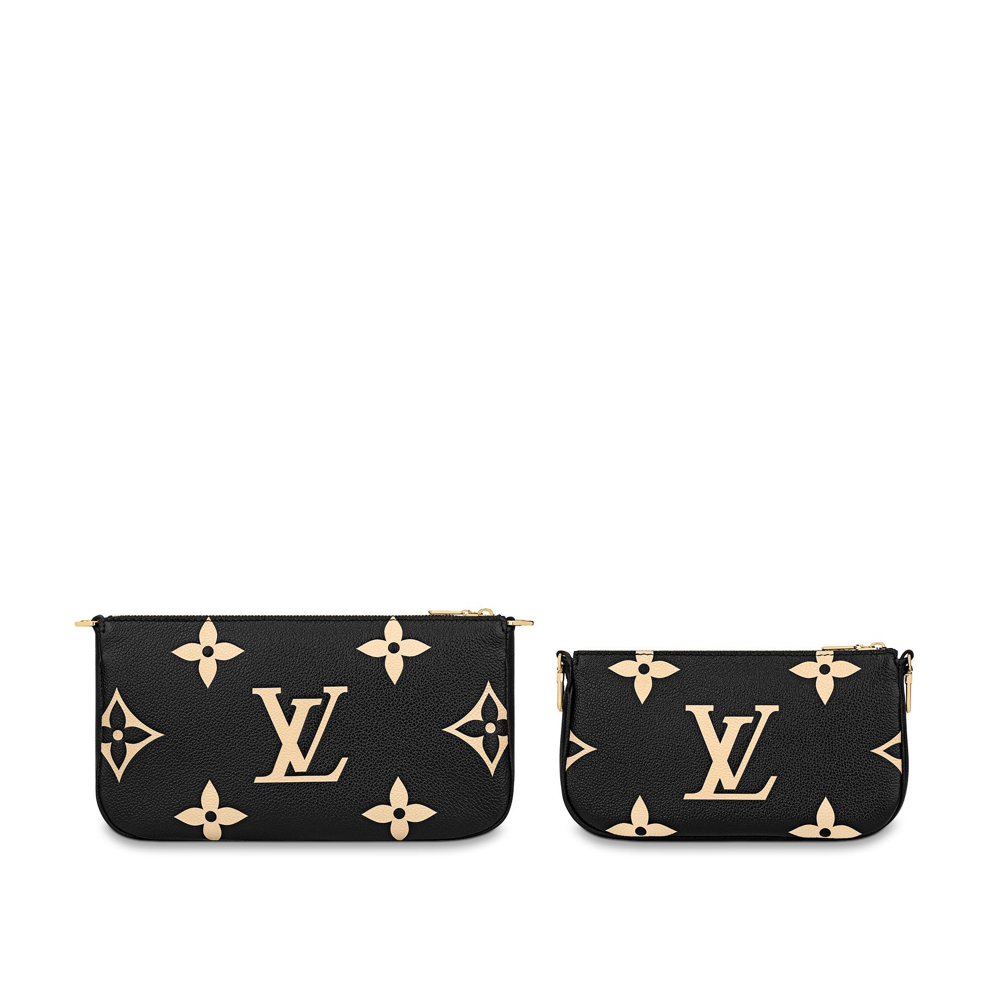 Multi Pochette Accessoires Bicolour Monogram Empreinte Leather - Handbags  M45777 | LOUIS VUITTON