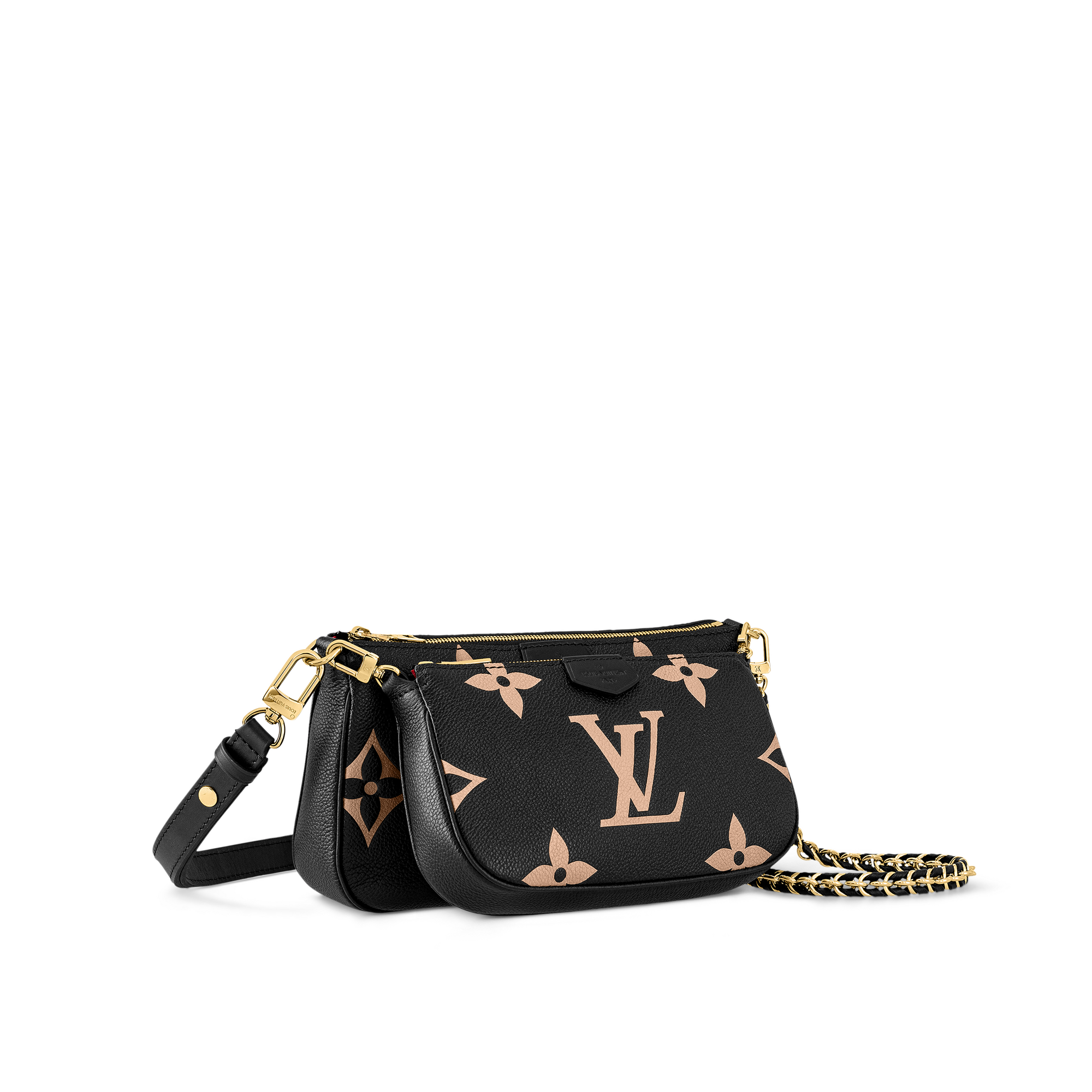 Multi Pochette Accessoires Bicolour Monogram Empreinte Leather - Handbags  M45777 | LOUIS VUITTON