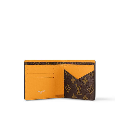 Multiple Wallet Monogram Macassar Canvas in Women's Wallets and Small Leather Goods Newness collections by Louis Vuitton (Product zoom)