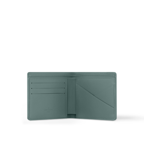 Multiple Wallet Monogram Taurillon Leather in Bags and Small Leather Goods's Men Small Leather Goods Compact & Long Wallets collections by Louis Vuitton (Product zoom)