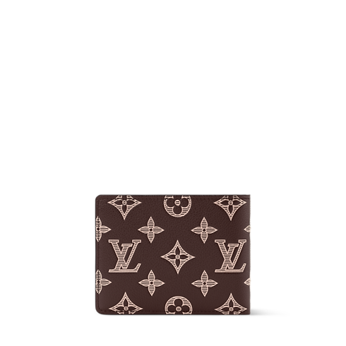 Multiple Wallet Monogram Shadow in Men's Wallets and Small Leather Goods All Wallets and Small Leather Goods collections by Louis Vuitton (Product zoom)