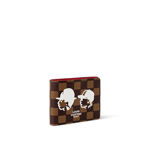 Multiple Wallet Damier Ebene Canvas in Bags and Small Leather Goods's Men Small Leather Goods Compact & Long Wallets collections by Louis Vuitton (Product zoom)