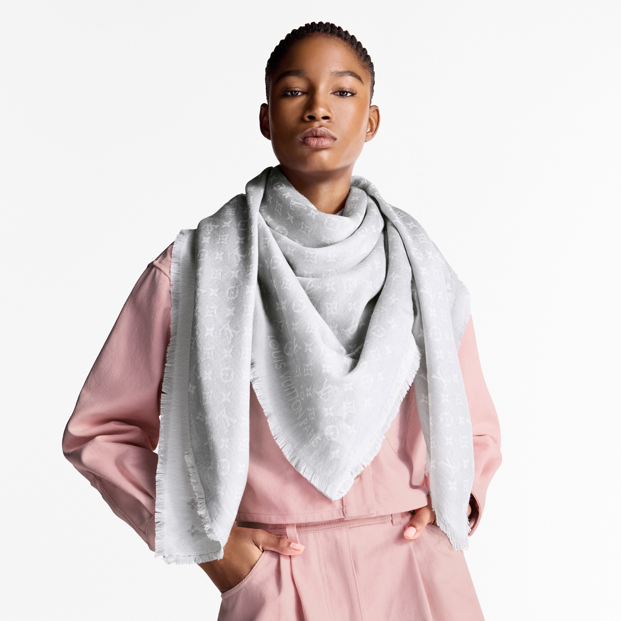 My Daily Denim Shawl S00 in Women