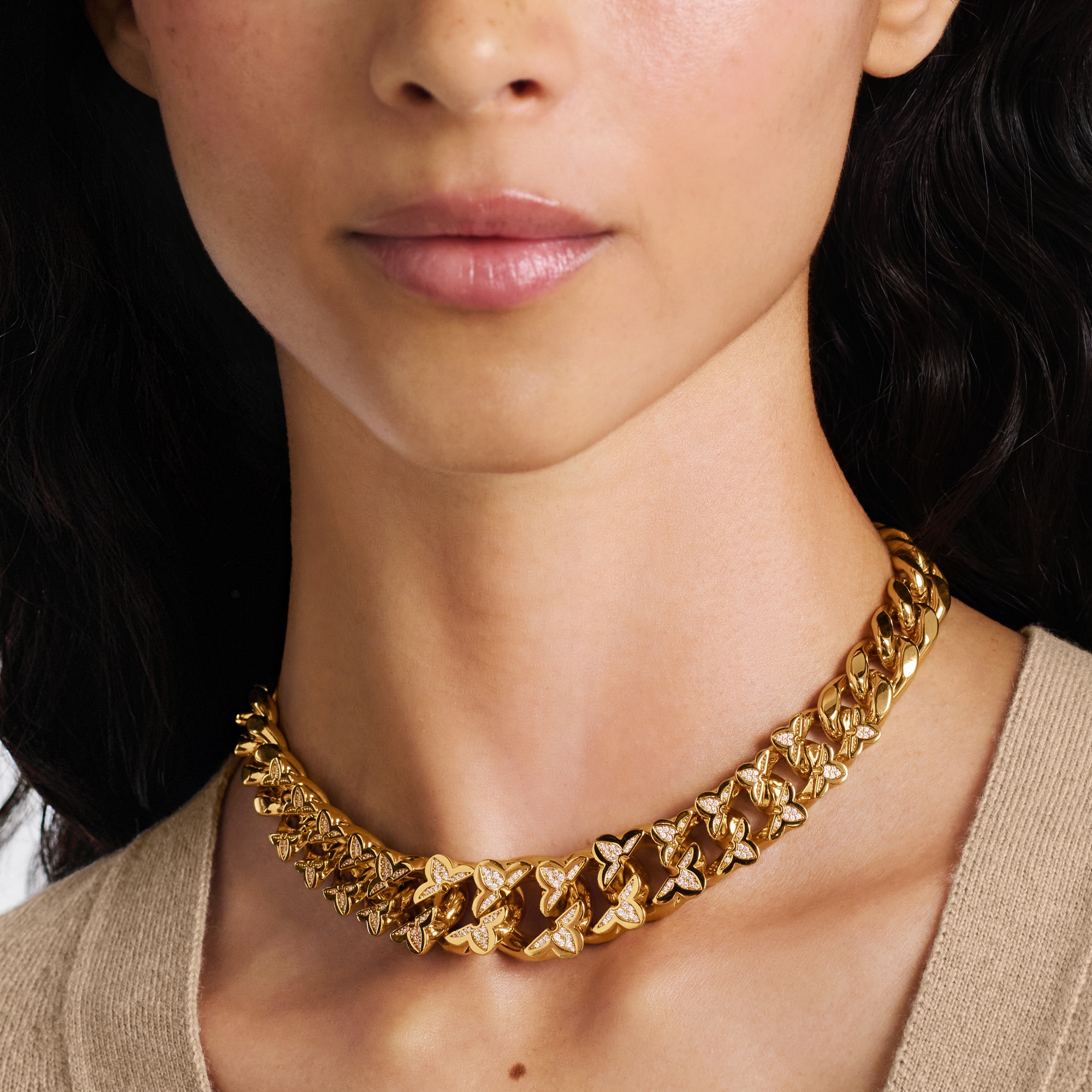 My Flower Link Necklace S00 in Women