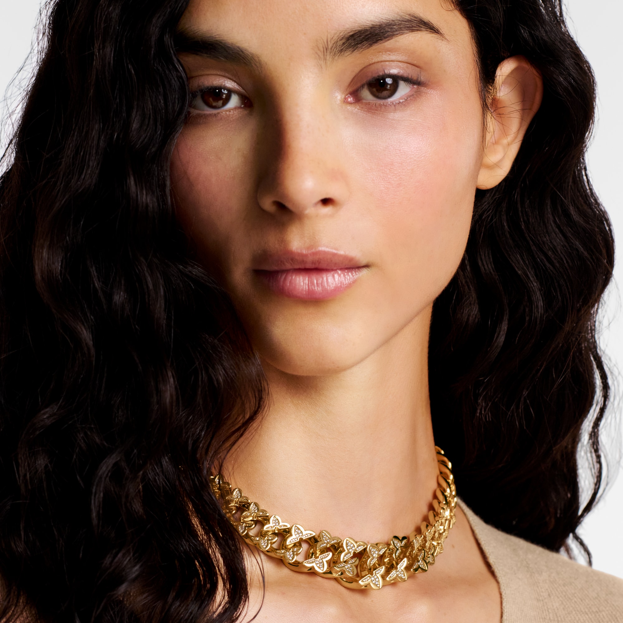 My Flower Link Necklace S00 in Women