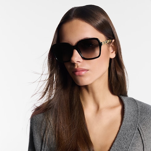My LV Chain Braided Maxi Square Sunglasses S00 in Women's Accessories Sunglasses collections by Louis Vuitton (Product zoom)