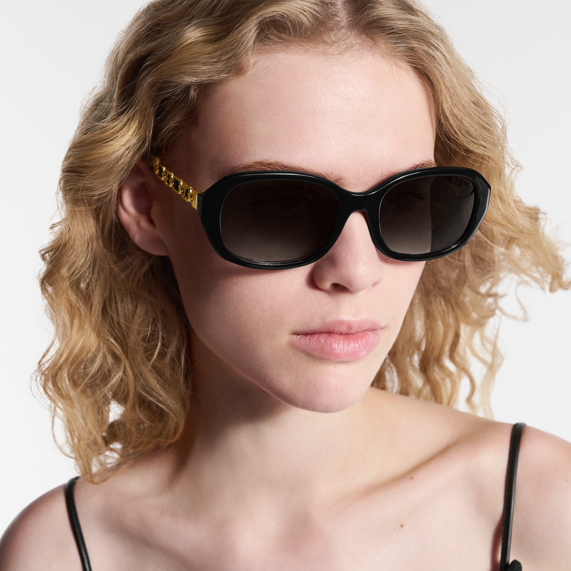 My LV Chain Braided Oval Sunglasses S00 in Women