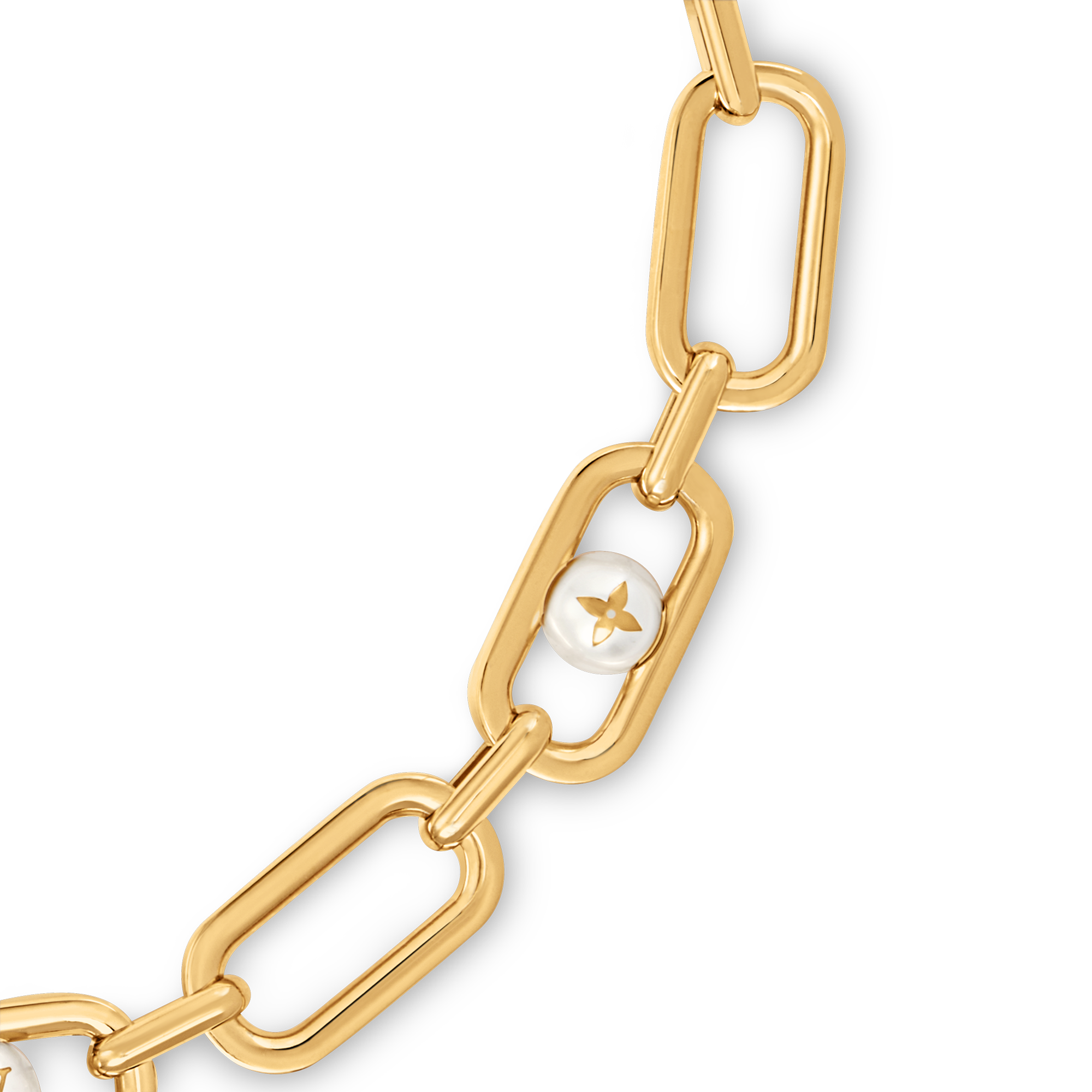 My LV Chain Pearls Necklace S00 in Women