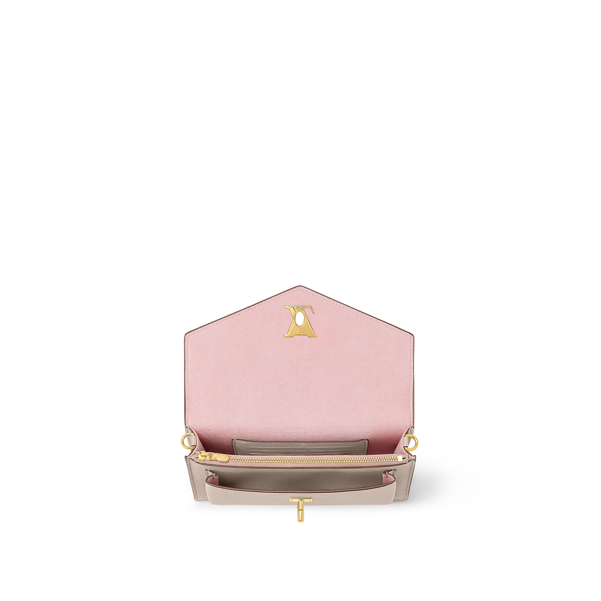 Mylockme Chain Pochette Lockme Leather in Women