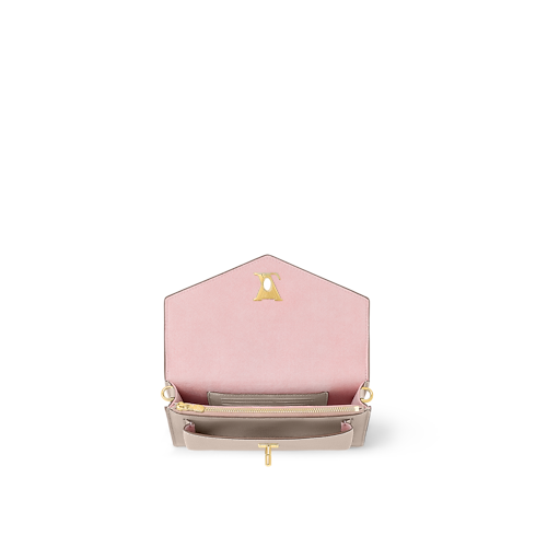 Mylockme Chain Pochette Lockme Leather in Women's Wallets and Small Leather Goods All Wallets and Small Leather Goods collections by Louis Vuitton (Product zoom)