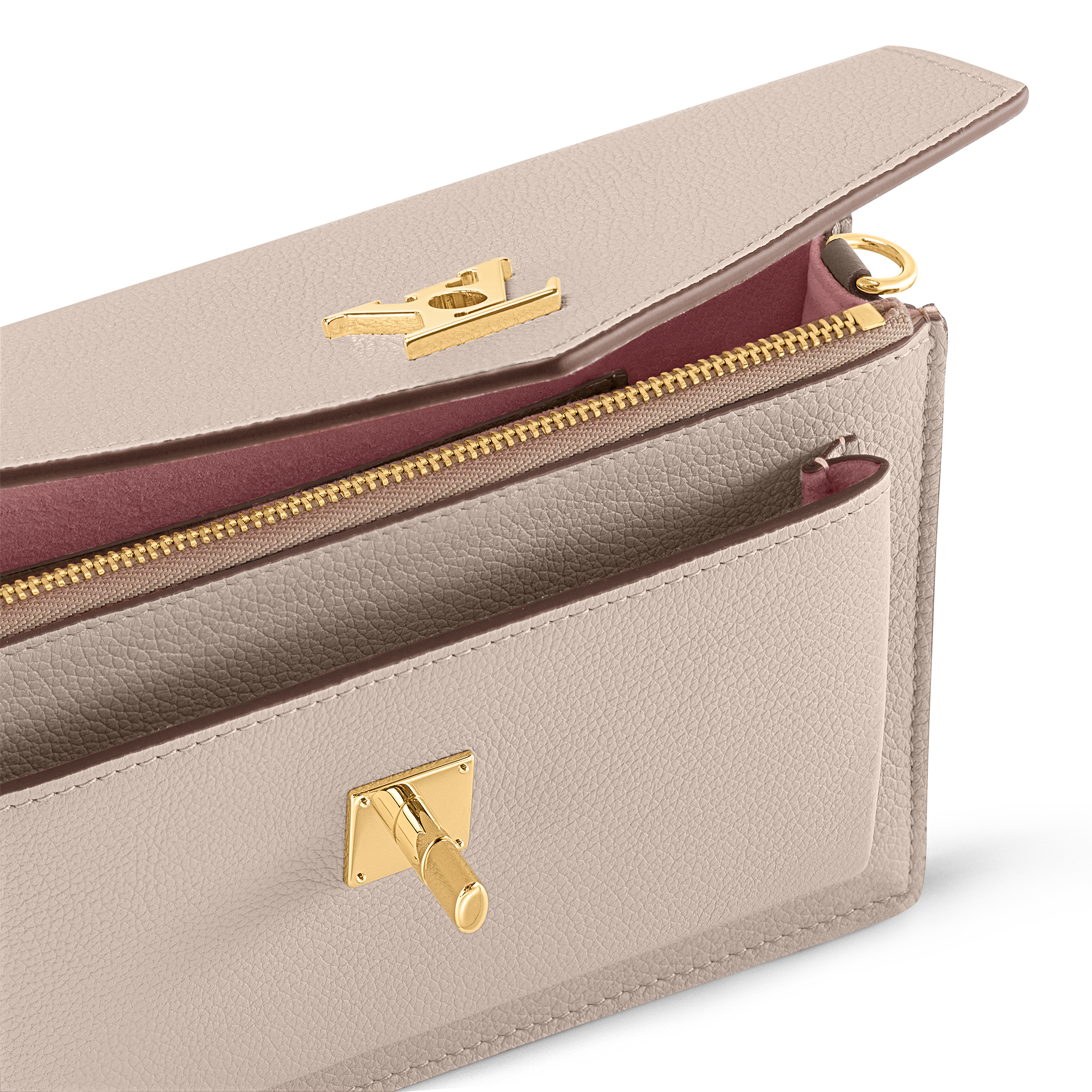 Mylockme Chain Pochette Lockme Leather in Women