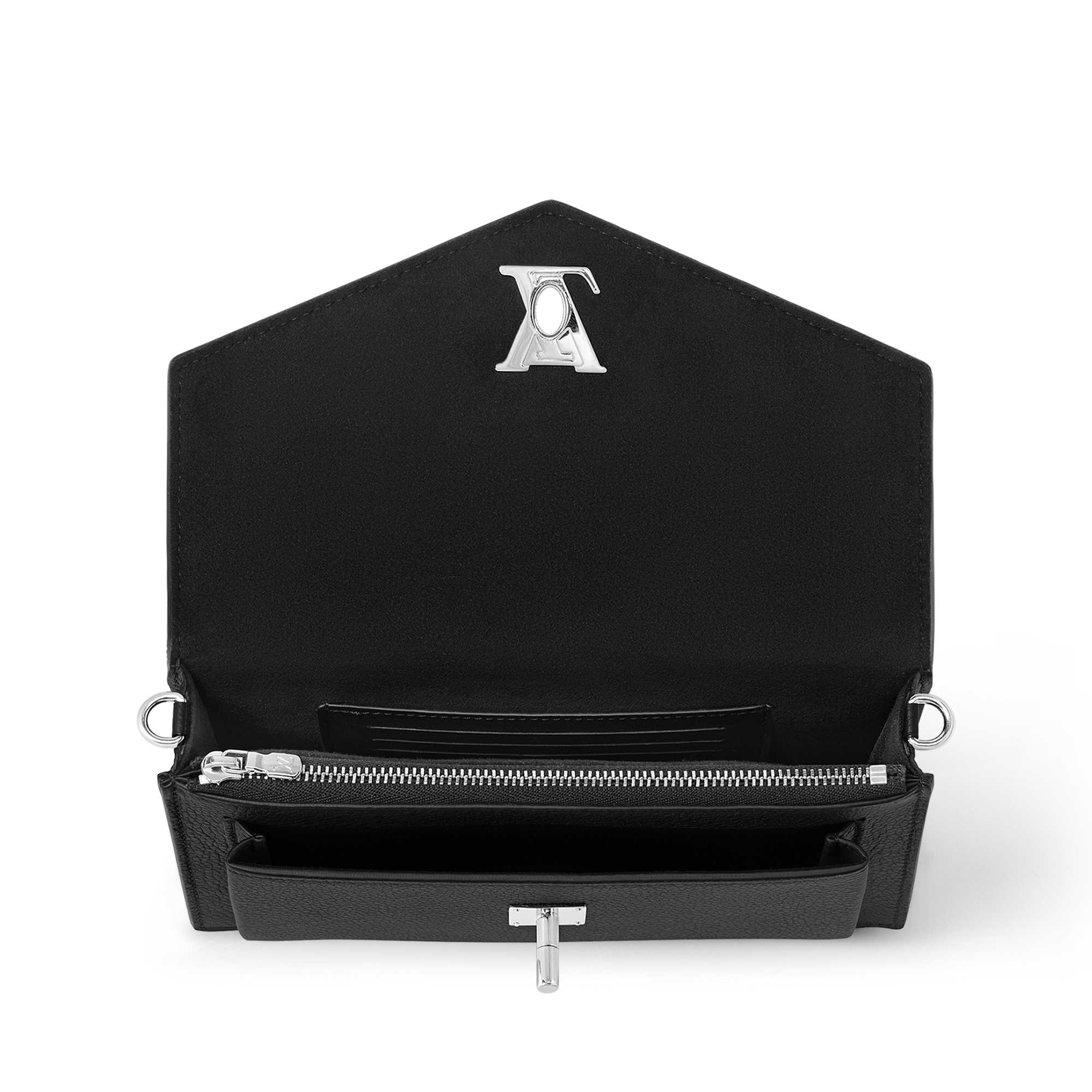 Mylockme Chain Pochette Lockme Leather - Wallets and Small Leather 