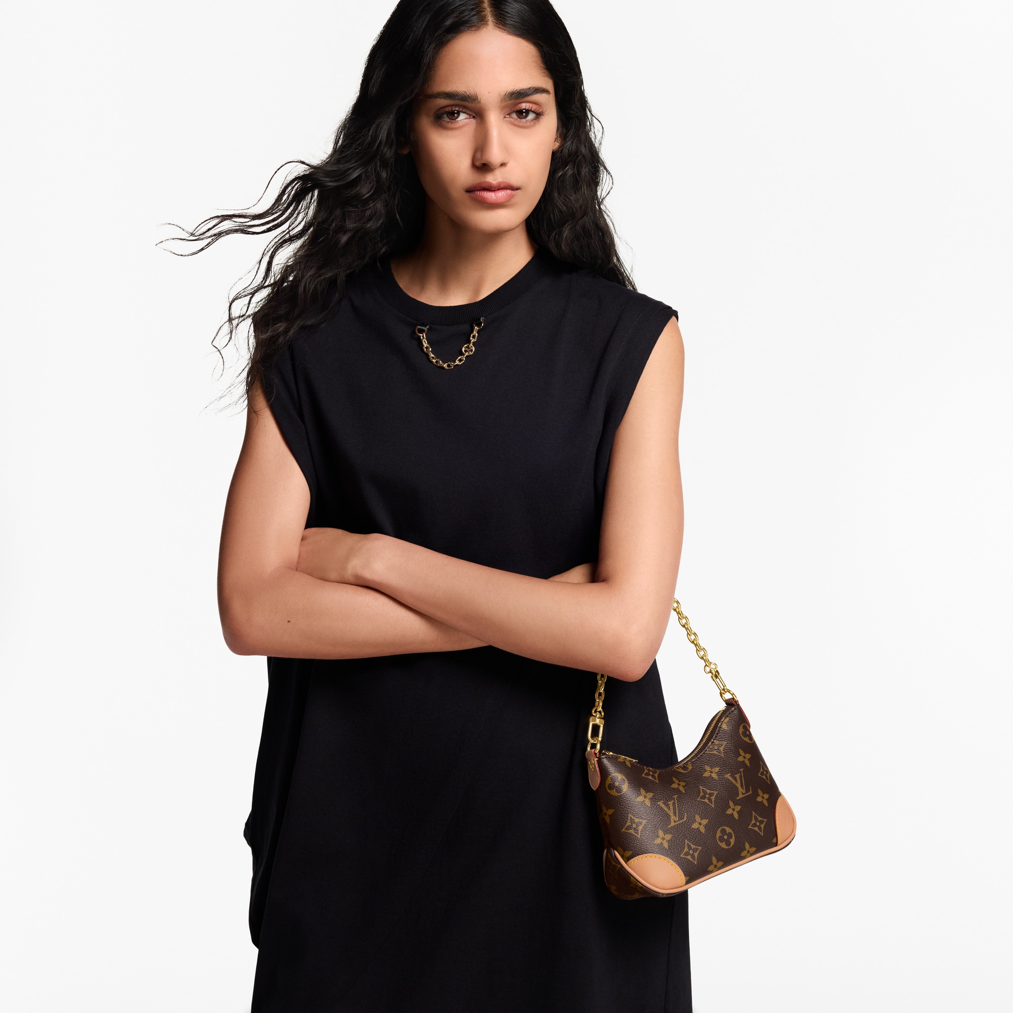 Nano Boulogne Monogram Canvas in Women
