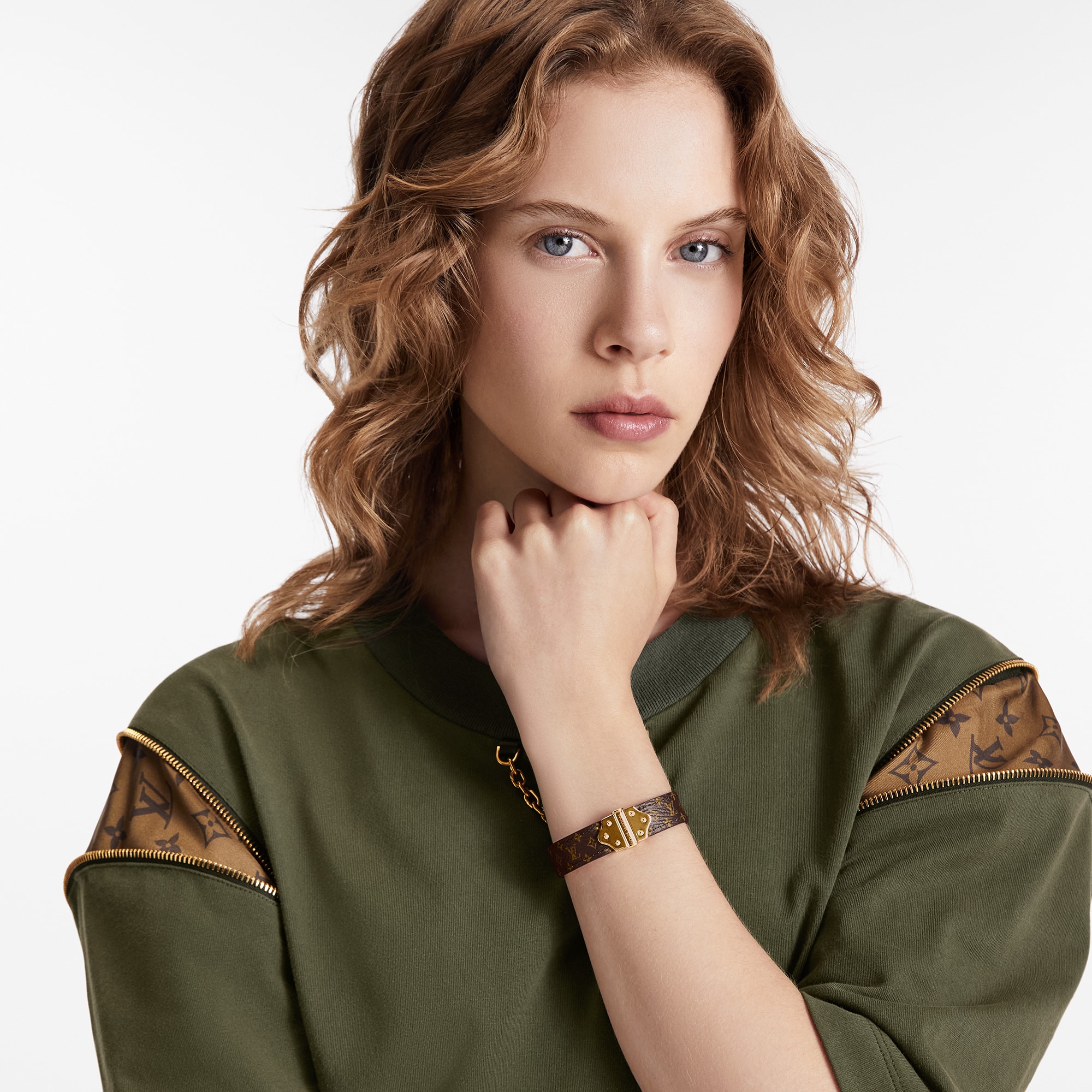 Nano Monogram Bracelet Monogram Canvas in Women