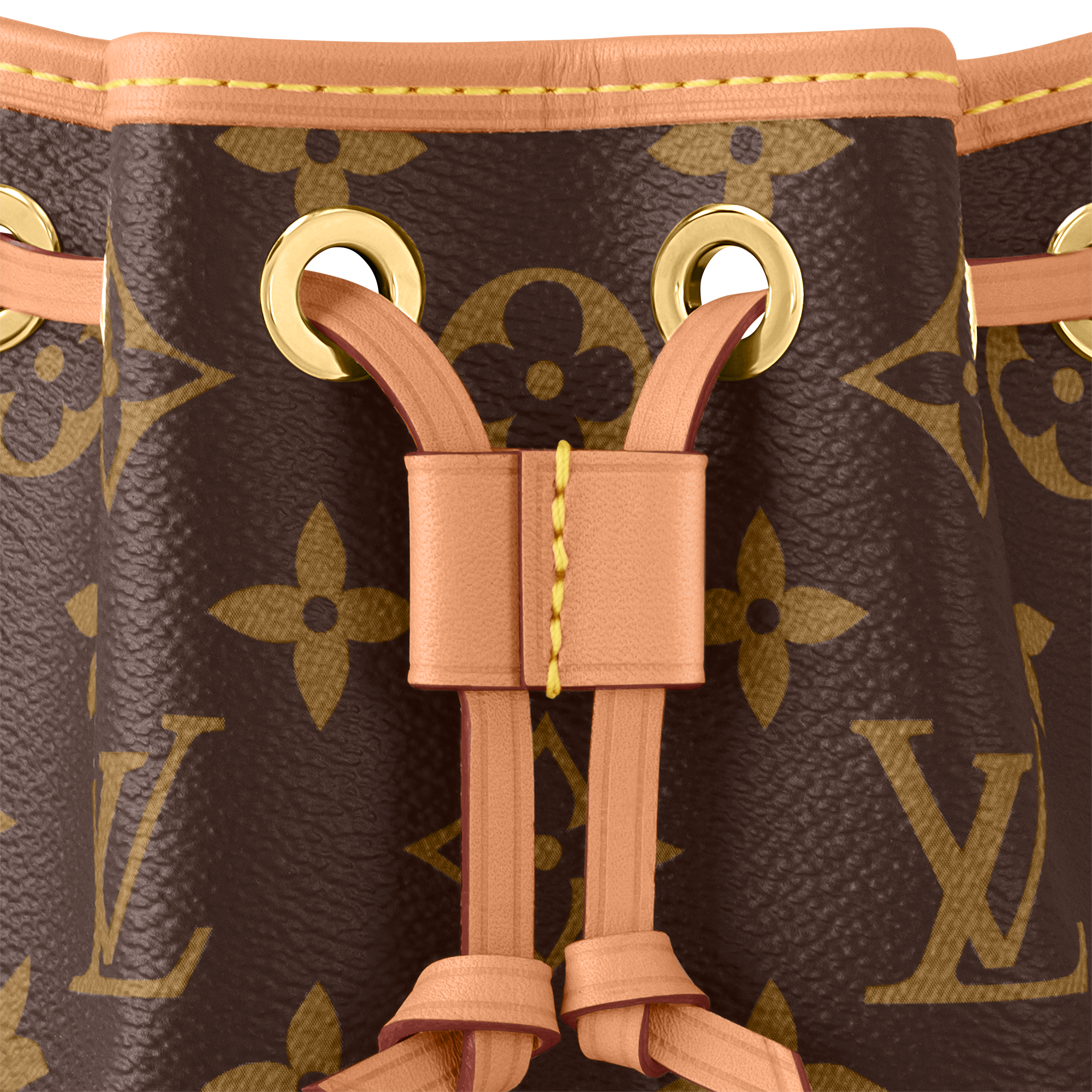 Nano Noé Bag Monogram Canvas in Women
