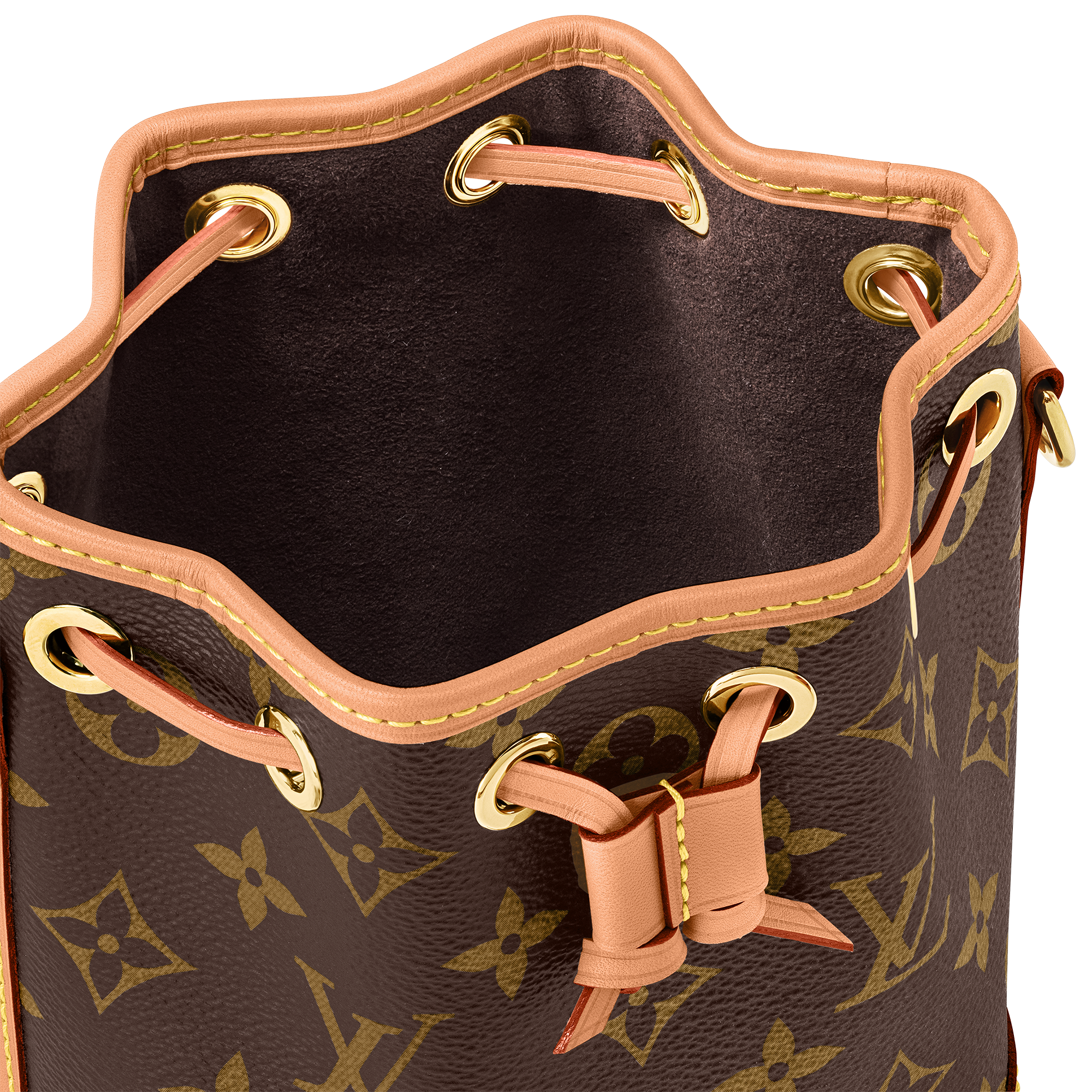 Nano Noé Bag Monogram Canvas in Women