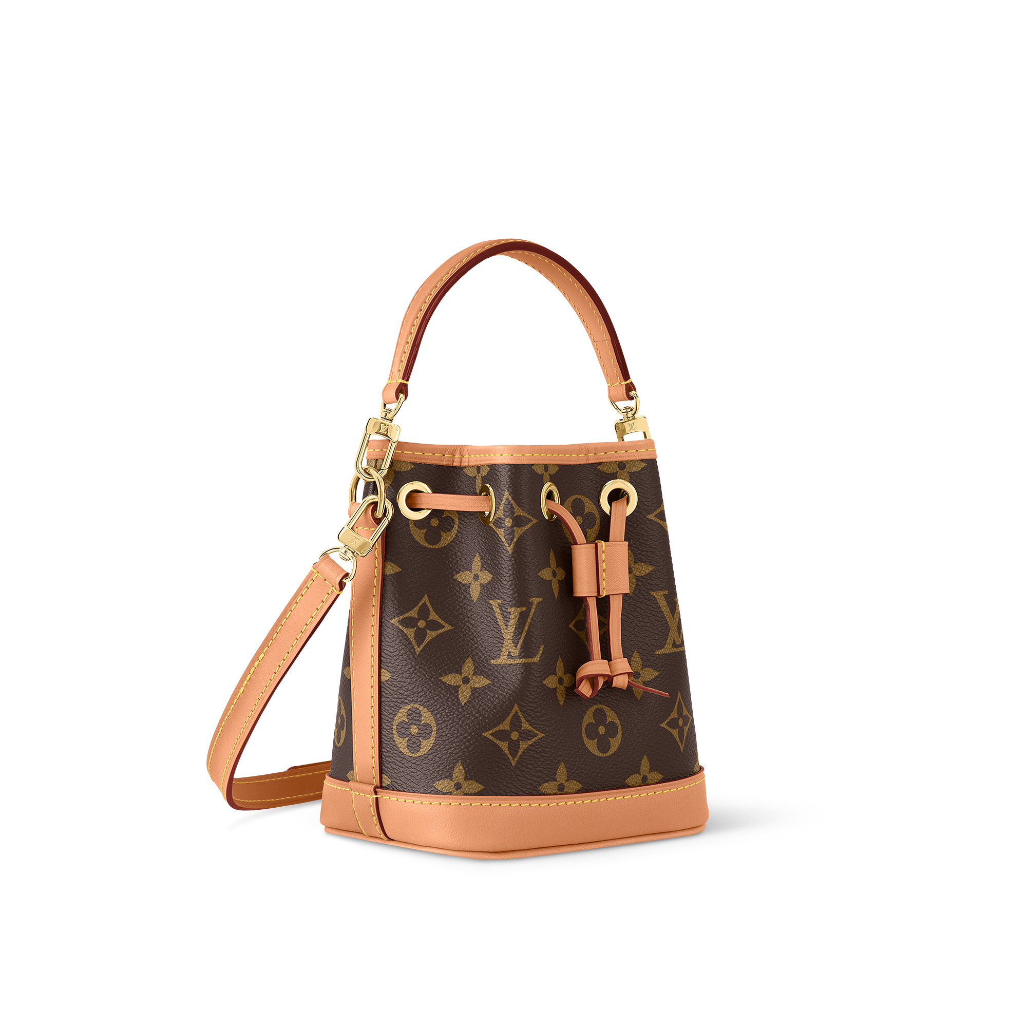 Nano Noé Bag Monogram Canvas in Women