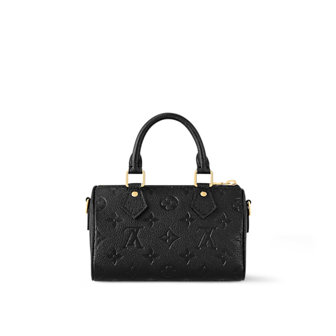 Nano Speedy Monogram Empreinte Leather in Women's Wallets and Small Leather Goods Wallets on Chain and Micro Bags collections by Louis Vuitton (Product zoom)