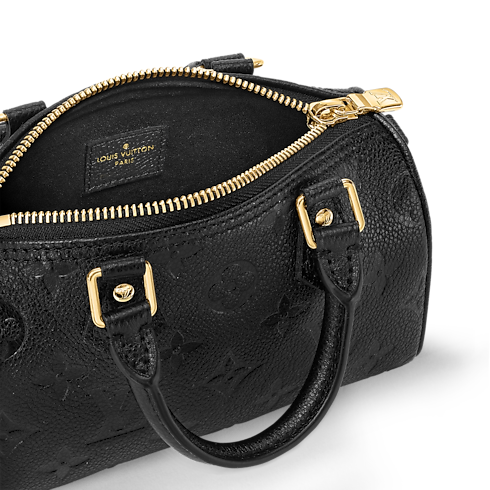 Nano Speedy Monogram Empreinte Leather in Women's Wallets and Small Leather Goods Wallets on Chain and Micro Bags collections by Louis Vuitton (Product zoom)
