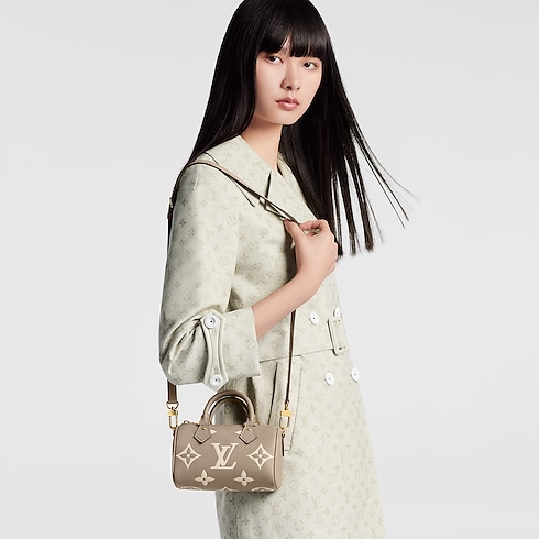 Nano Speedy Monogram Empreinte Leather in Women's Wallets and Small Leather Goods All Wallets and Small Leather Goods collections by Louis Vuitton (Product zoom)