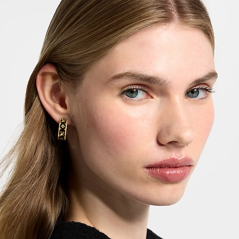 Nanogram Enamel Earrings S00 in Women's Fashion Jewellery Earrings collections by Louis Vuitton (Product zoom)