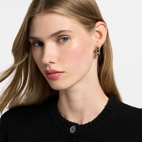 Nanogram Enamel Earrings S00 in Women's Fashion Jewellery Earrings collections by Louis Vuitton (Product zoom)