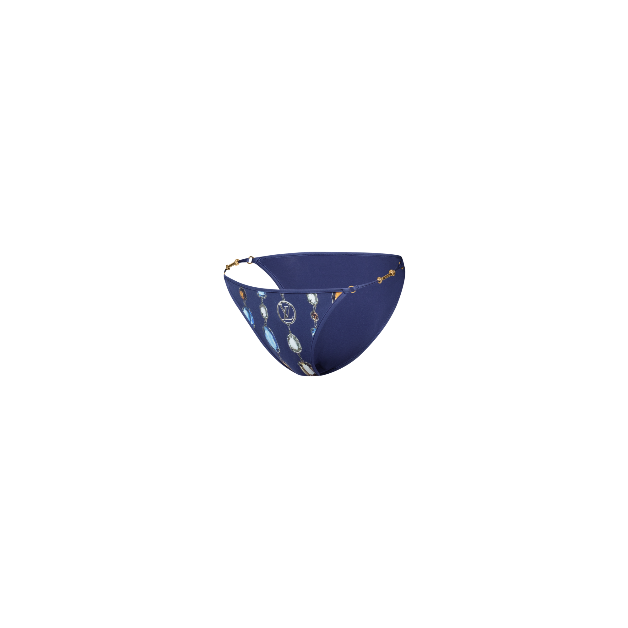Necklace Print Bikini Bottoms  in Women