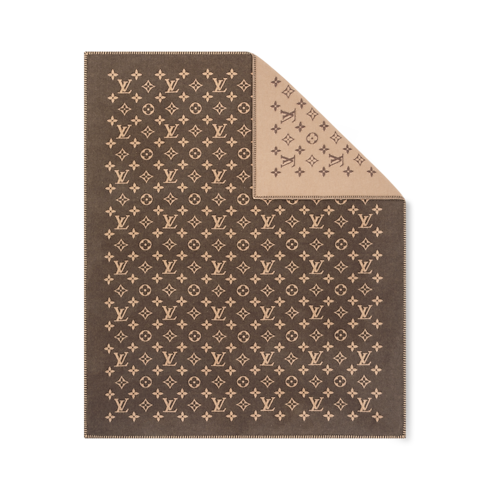 Neo Monogram Blanket S00 in Women's Accessories Home Textile collections by Louis Vuitton (Product zoom)