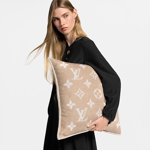 Neo Monogram Cushion S00 in Women's Accessories Home Textile collections by Louis Vuitton (Product zoom)