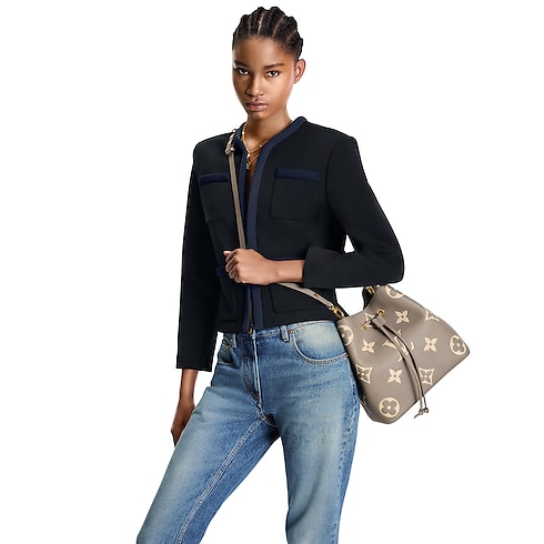 NéoNoé MM Bicolour Monogram Empreinte Leather in Women's Handbags Handbags collections by Louis Vuitton (Product zoom)