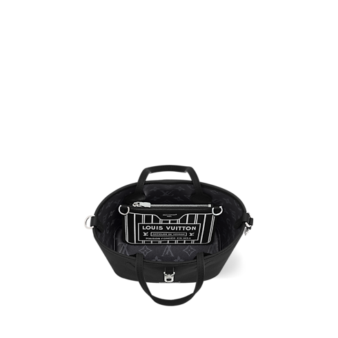 Neverfull Bandoulière Inside Out BB Monogram Eclipse in Bags and Small Leather Goods's Women Bags LV Icons collections by Louis Vuitton (Product zoom)