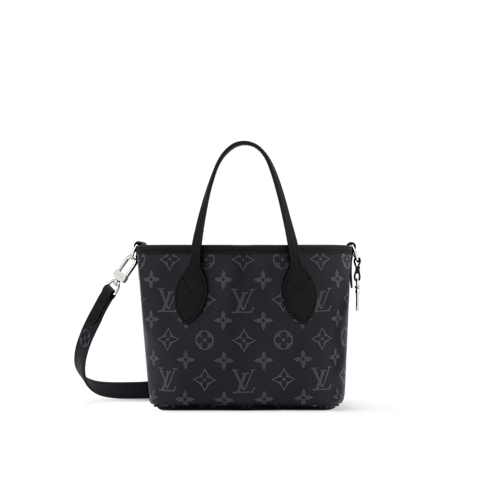 Neverfull Bandoulière Inside Out BB Monogram Eclipse in Bags and Small Leather Goods's Women Bags LV Icons collections by Louis Vuitton (Product zoom)
