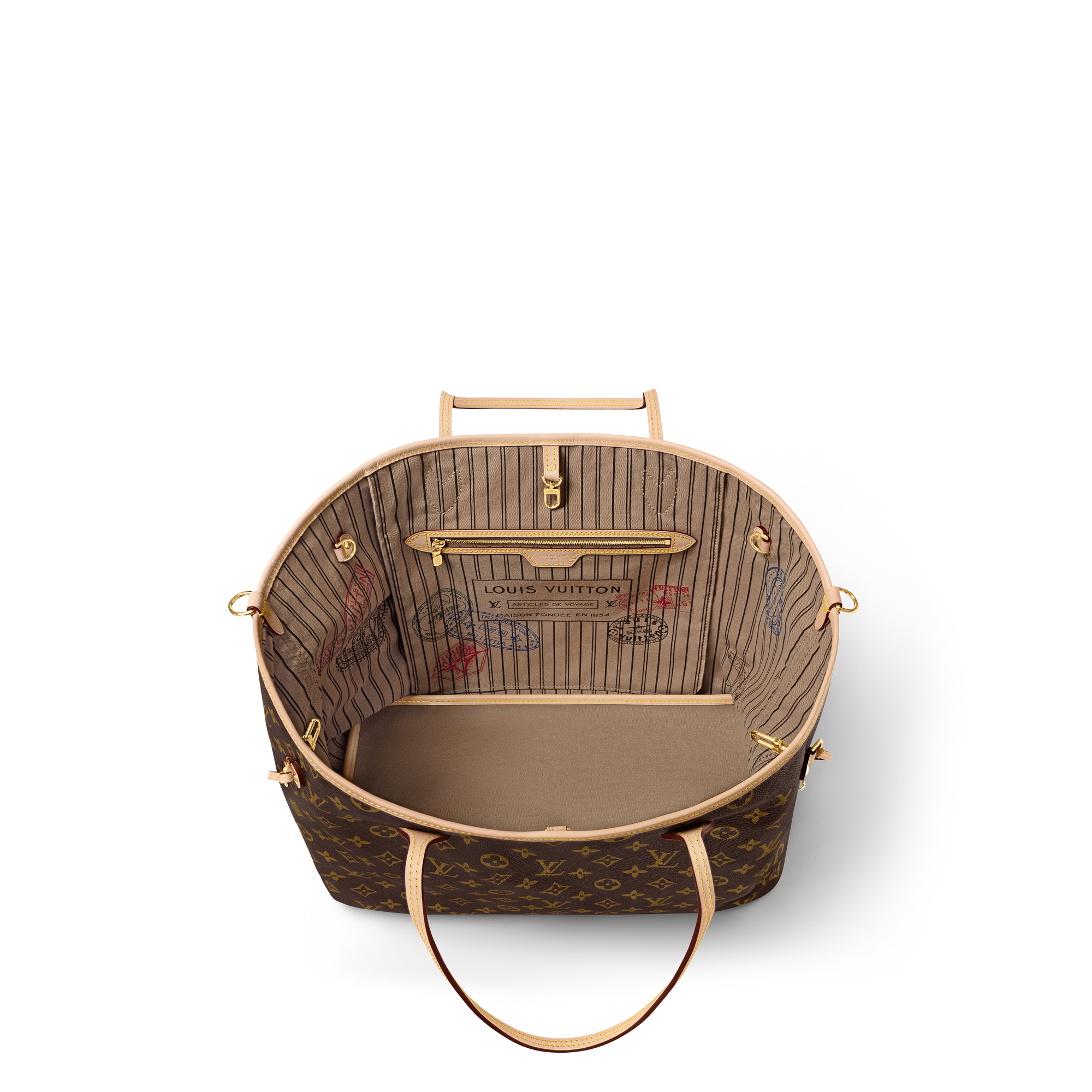 Neverfull Bandoulière Inside Out GM Monogram Canvas in Bags and Small Leather Goods