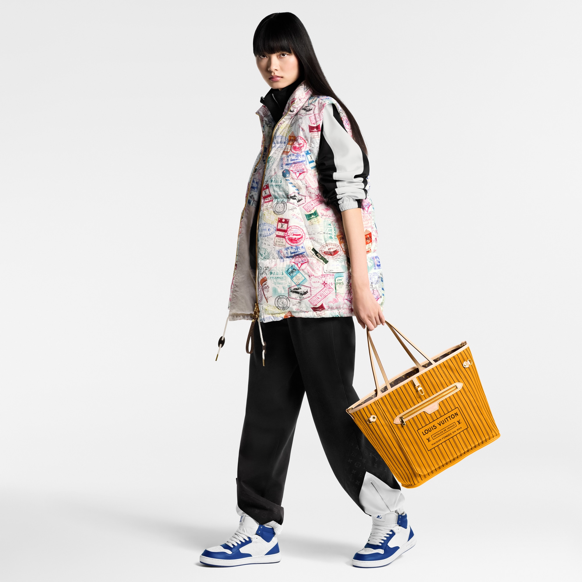 Neverfull Bandoulière Inside Out MM Monogram Canvas in Bags and Small Leather Goods