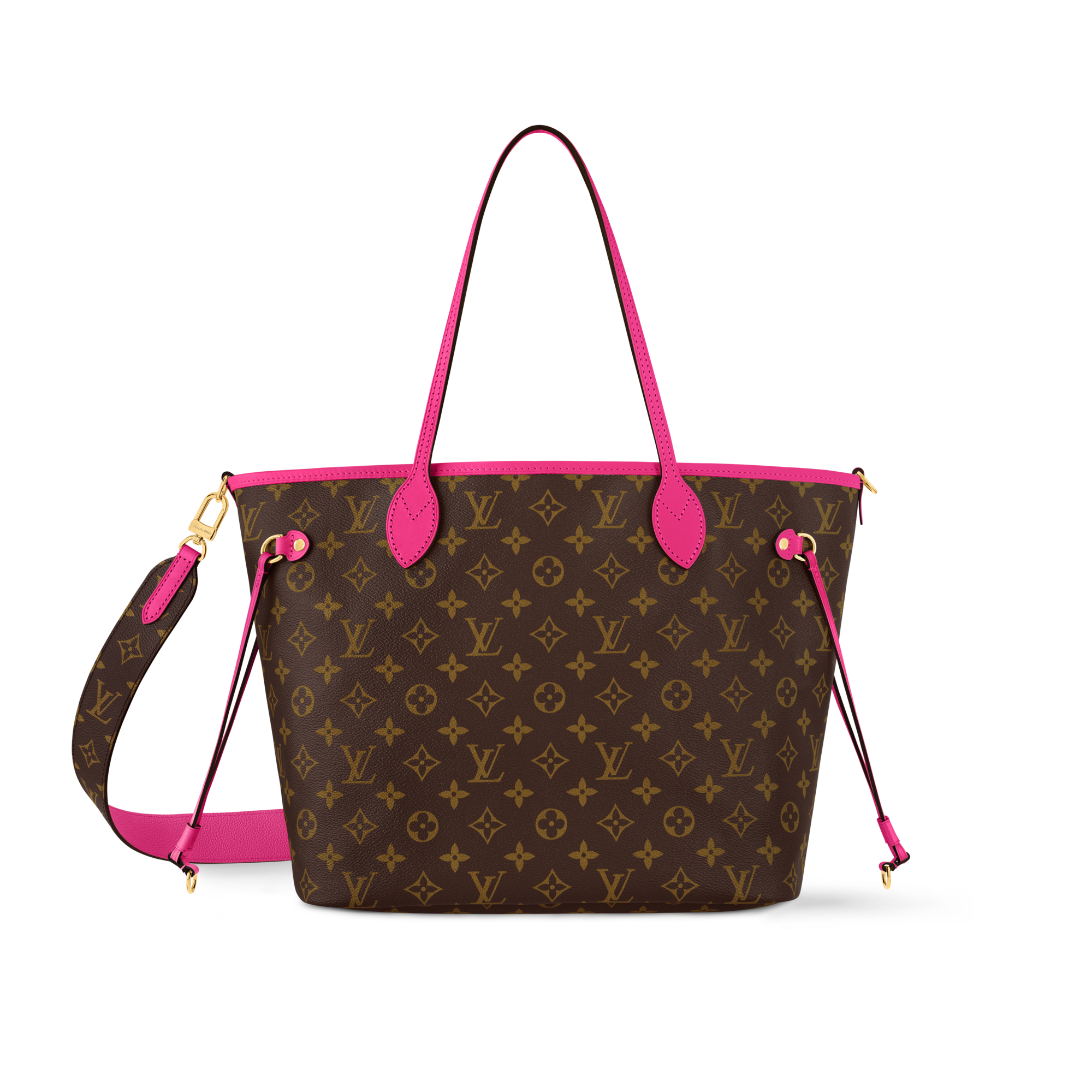 Neverfull Bandoulière Inside Out MM Monogram Canvas in Bags and Small Leather Goods