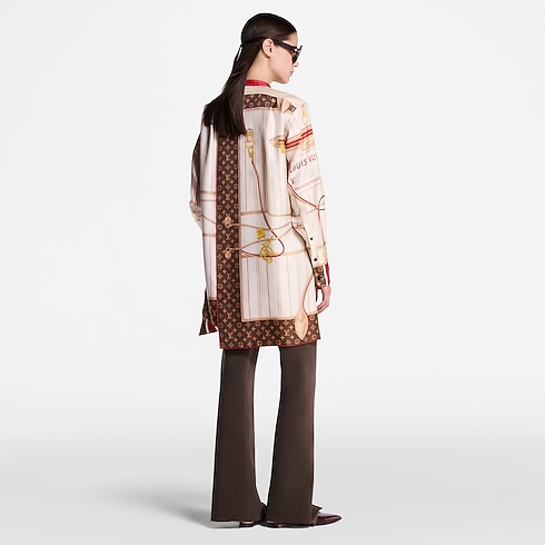 Neverfull Foulard Silk Dress in Women's Ready-to-Wear Dresses collections by Louis Vuitton (Product zoom)