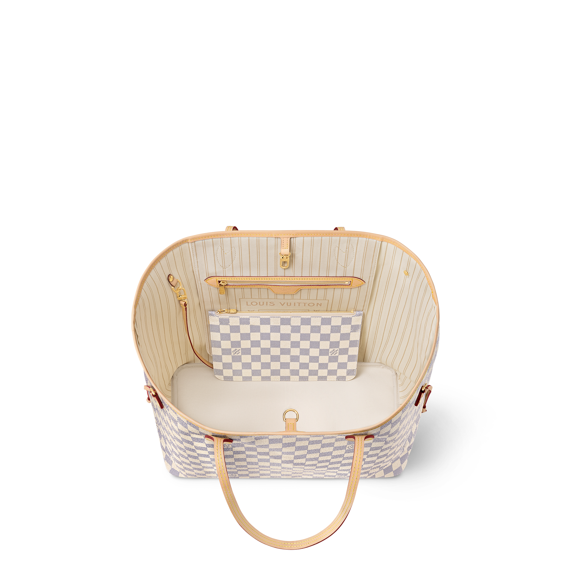 Neverfull GM Damier Azur Canvas in Women