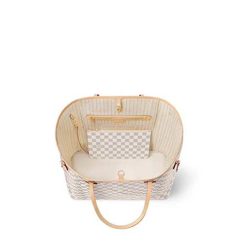 Neverfull GM Damier Azur Canvas in Women's Handbags All Collections collections by Louis Vuitton (Product zoom)