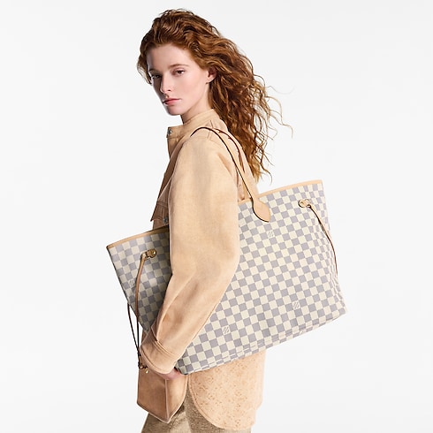 Neverfull GM Damier Azur Canvas in Women's Handbags All Collections collections by Louis Vuitton (Product zoom)
