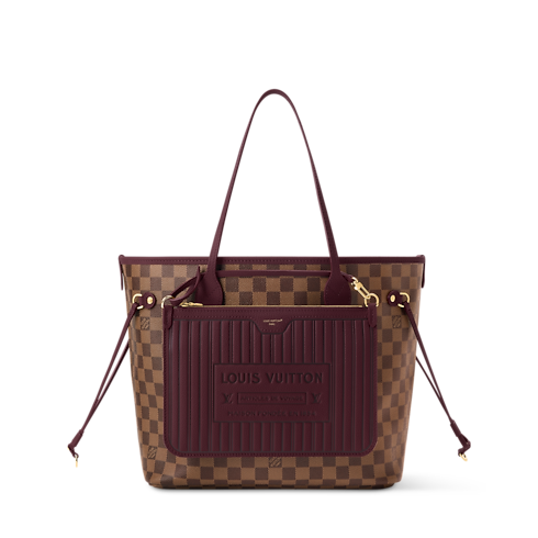 Neverfull Inside Out MM Minigram Leather in Women's Handbags All Collections collections by Louis Vuitton (Product zoom)
