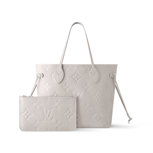 Neverfull MM Monogram Empreinte Leather in Women's Handbags Handbags collections by Louis Vuitton (Product zoom)