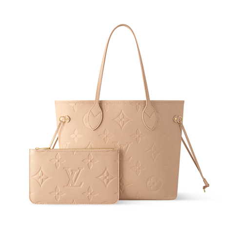 Neverfull MM Monogram Empreinte Leather in Women's Handbags Handbags collections by Louis Vuitton (Product zoom)